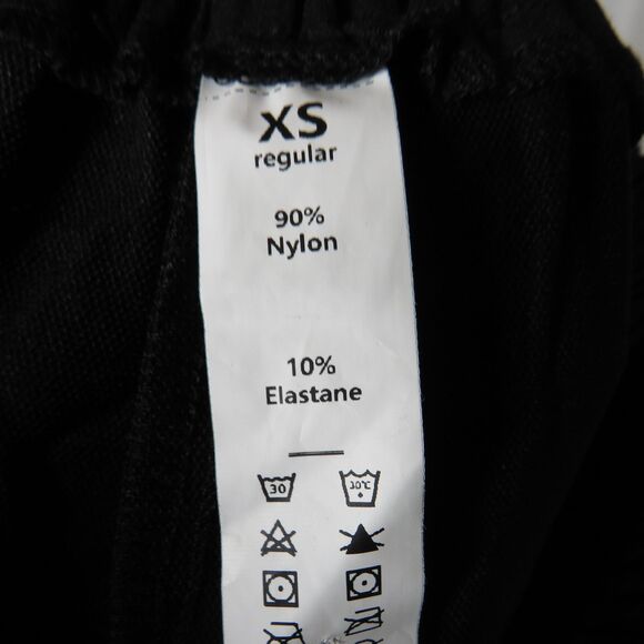 Halara Black Lightweight Nylon Blend High Waist Pull On Crop Cargo Pants Size XS - Picture 3 of 13